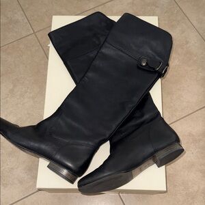 Coach Black Smooth Calf Boots
